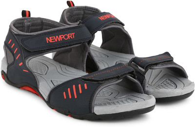 

Newport Men Grey/Red Sports Sandals