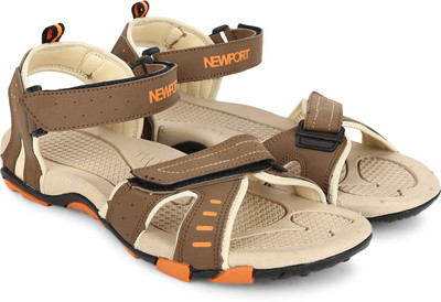 

Newport Men Beige/Orange Sports Sandals