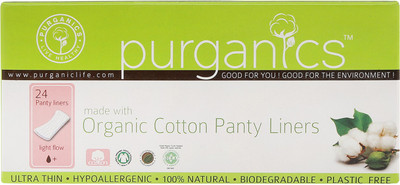 

Purganics Organic Cotton Pantyliner(Pack of 24)