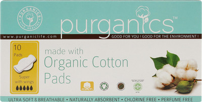 

Purganics PurPadSup10 Sanitary Pad(Pack of 10)