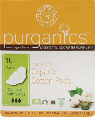 

Purganics PurPadMod10 Sanitary Pad(Pack of 10)