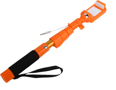 Jabox Cable Selfie Stick(Orange) Flipkart