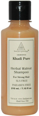 

Khadi Pure Herbal Walnut Shampoo SLS-Paraben Free(210 ml)