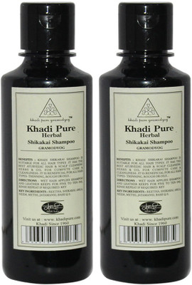 

Khadi Pure Herbal Shikakai Shampoo(420 ml)