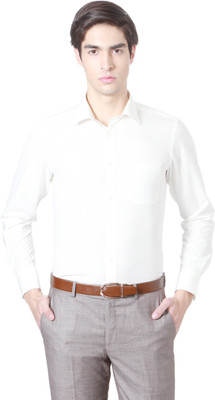 PETER ENGLAND Men Solid Formal White Shirt