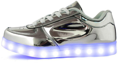

CHEETEE LED SILVER Dancing Shoes For Men(Silver