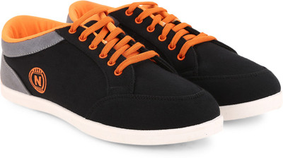 

Newport Spirit Casuals For Men(Black, Black/orange