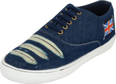 Bxxy Designer casual Shoe with rubber sole Casuals For Men(Blue