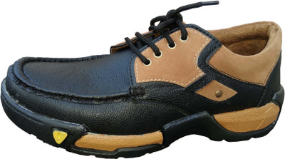 

SRI men Corporate Casuals For Men(Black