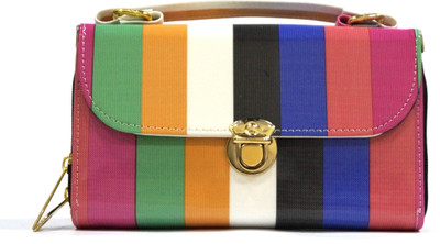 

Nemichand Jewels Girls Casual Multicolor PU Sling Bag