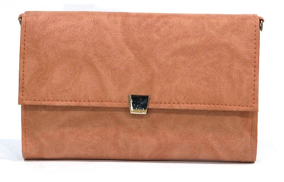 

Nemichand Jewels Girls Casual Orange PU Sling Bag