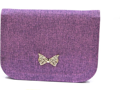 Nemichand Jewels Girls Casual Pink PU Sling Bag