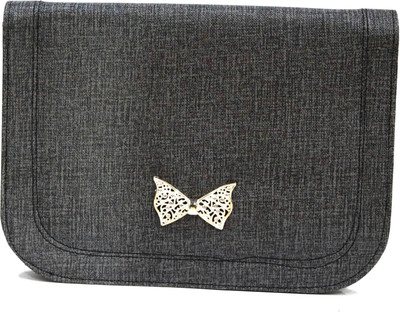 

Nemichand Jewels Girls Casual Grey PU Sling Bag