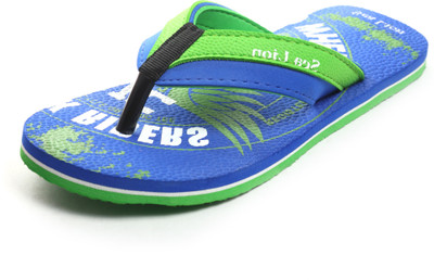 

Sea Lion Flip Flops, Green::blue