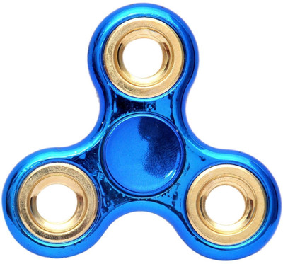 

Zest 4 Toyz Anti-Stress Metal Fidget Spinner With Ceramic Bearings (Blue)