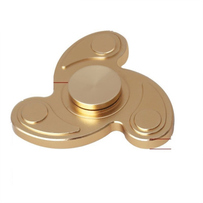 Zest 4 Toyz Ultra Durable Tornado Shaped Fidget Spinner High Speed long spin time(Gold)