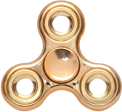 

Zest 4 Toyz Anti-Stress Metal Fidget Spinner With Ceramic Bearings (Gold)