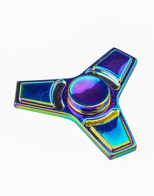 

Sirius Toys Colourful Metal - Fidget Spinner - Rainbow Electroplating Metal(Multicolor)
