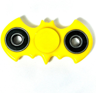 

Saffire Yellow Batman Style Fidget Bat Fidget Hand Spinner(Yellow)