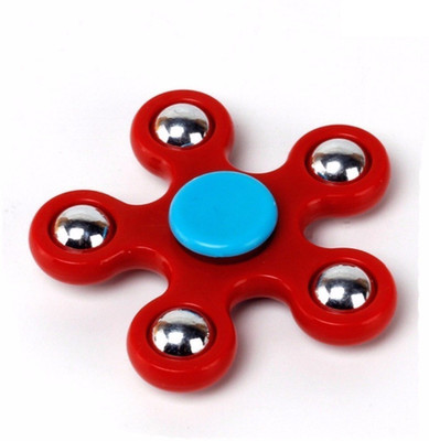 

Zest 4 Toyz Five Balls Penta Red Fidget Toy Hand Spinner (Red)