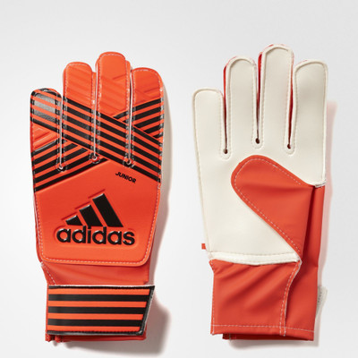 

ADIDAS Ace Junior Goalkeeping Gloves (M, Red, Black), Core black;onix;scarlet;solar red