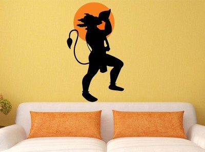 Asmi Collections 96 cm Jai Hanuman Removable Sticker(Pack of 1)