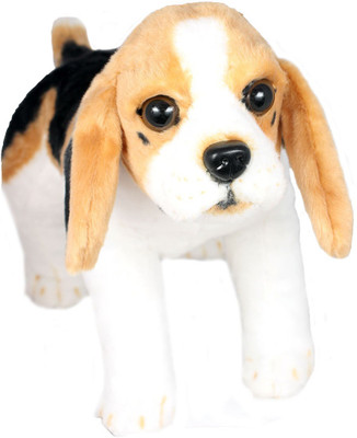 

Tickles Groveling Beagle Dog- Laying And Standing - 48 cm(Black)