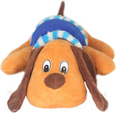 

Tickles Laying Dog135 - 32 cm(Brown)