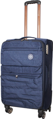 

Satchi Club Italy  Inch 4 Wheel Expandable Check in Size Soft Sided Water Resistant Expandable Check-in Luggage -  inch(Blue
