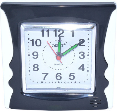 

Orpat Analog Black Clock
