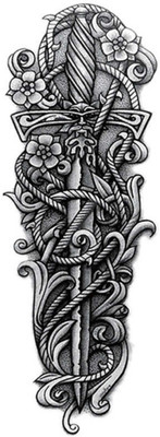 

Savii Full Arm Hand Wrist Tattoo(3D Tattoo)