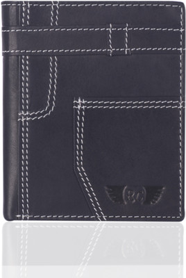 

Royster Callus Men Black Genuine Leather Wallet(7 Card Slots)