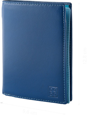 

Dudu Men Blue Genuine Leather Wallet(9 Card Slots)
