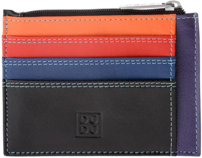 

Dudu Women Casual Black Genuine Leather Card Holder(7 Card Slots)