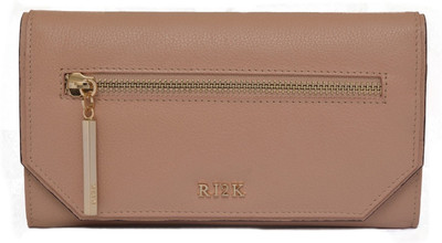 

ri2k Girls Beige Genuine Leather Wallet(7 Card Slots), Nude