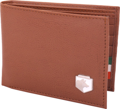 

Wocket Men Brown Genuine Leather Wallet(6 Card Slots)