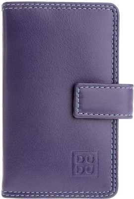 

Dudu Women Casual Purple Genuine Leather Wallet(12 Card Slots), Violet