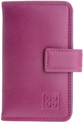 

Dudu Women Casual Pink Genuine Leather Wallet(12 Card Slots), Fuchsia