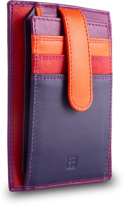

Dudu Women Casual Multicolor Genuine Leather Card Holder(9 Card Slots), Fuxia