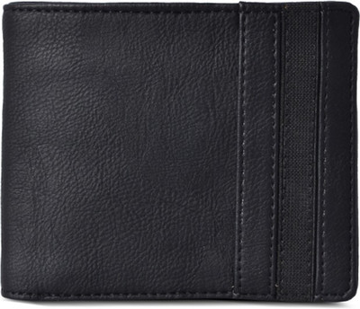 

Baggit Men Black Artificial Leather Wallet(6 Card Slots)