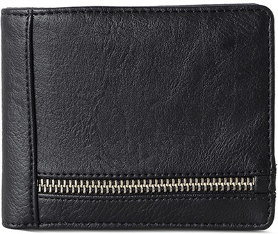 

Baggit Men Black Artificial Leather Wallet(6 Card Slots)