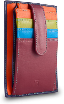 

Dudu Women Casual Multicolor Genuine Leather Card Holder(9 Card Slots), Violet