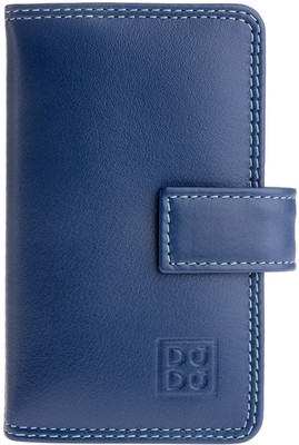 

Dudu Women Casual Blue Genuine Leather Wallet(12 Card Slots)