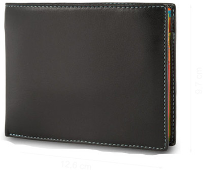 

Dudu Men Black Genuine Leather Wallet(8 Card Slots)