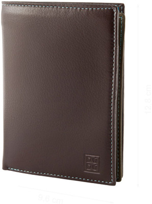 

Dudu Men Brown Genuine Leather Wallet(9 Card Slots), Dark brown