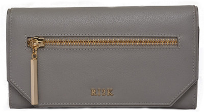 

ri2k Girls Grey Genuine Leather Wallet(7 Card Slots), Hoody grey