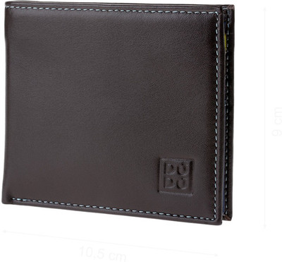 

Dudu Men Multicolor Genuine Leather Wallet(9 Card Slots), Woods