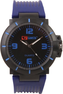 Gansta GT-1006-2-Blk-Blu Watch  - For Men   Watches  (Gansta)