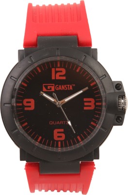 Gansta GT-1006-1-Blk-Red Watch  - For Men   Watches  (Gansta)