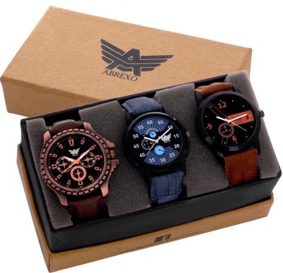 Abrexo EXCLUSIVE COMBO Of 3 Watches 7009 Modish Watch  - For Men   Watches  (Abrexo)